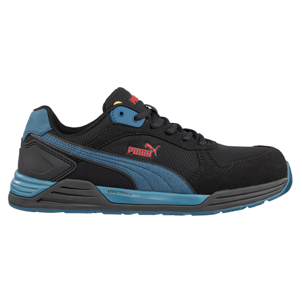 Puma Frontside BLK/Blue Low S1P ESD HRO SRC munkavédelmi cipő