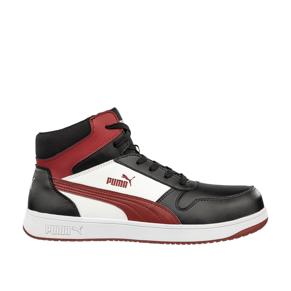 Puma Frontcourt BLK/WHT/RED Mid S3L ESD FO HRO SR munkavédelmi bakancs Puma Frontcourt BLK/WHT/RED Mid S3L ESD FO HRO SR munkavédelmi bakancs
