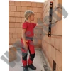 Ardon 4XSTRETCH® gyermek derekas nadrág piros