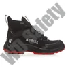 No Risk X-TREME MID BLACK AND RED S3L HI CI HRO FO SR munkavédelmi bakancs