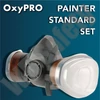 Oxyline OXYPRO ZX6LA27N11P2 festő félálarc alapkészlet, 5 részes: maszk+szűrő+kiegészítők