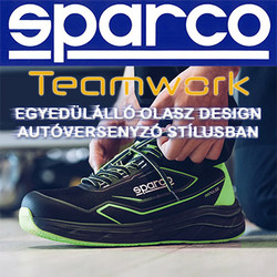 Sparco Teamwork - egyedülálló olasz munkavédelmi termékek