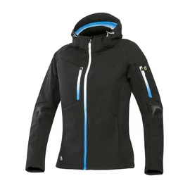 Ardon CREATRON női softshell kabát kapucnival, fekete-kék