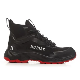 No Risk X-TREME MID BLACK AND RED S3L HI CI HRO FO SR munkavédelmi bakancs