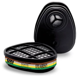 Oxyline OXYPRO X703 ABEK1 gázszűrő EN 14387 bajonett zárral (2 db/csomag)