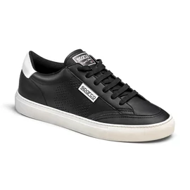 Sparco S-TIME sneaker utcai cipő, fekete-fehér