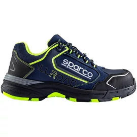 Sparco Allroad Sochi S3 SRC munkavédelmi cipő, kék-fluozöld