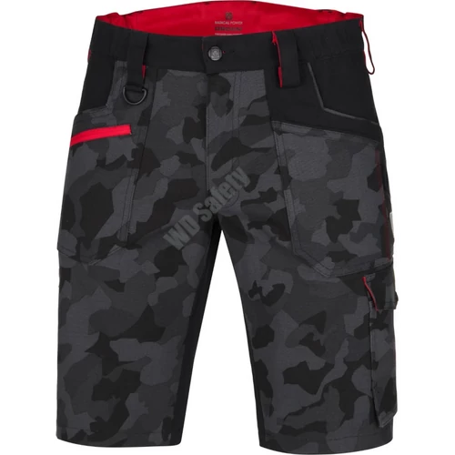 Ardon CREATRON CAMO rövidnadrág, terepmintás fekete
