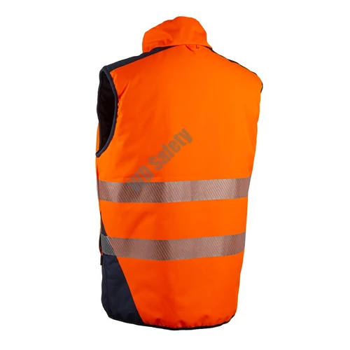 Coverguard YORU kifordítható bélelt jól láthatósági mellény