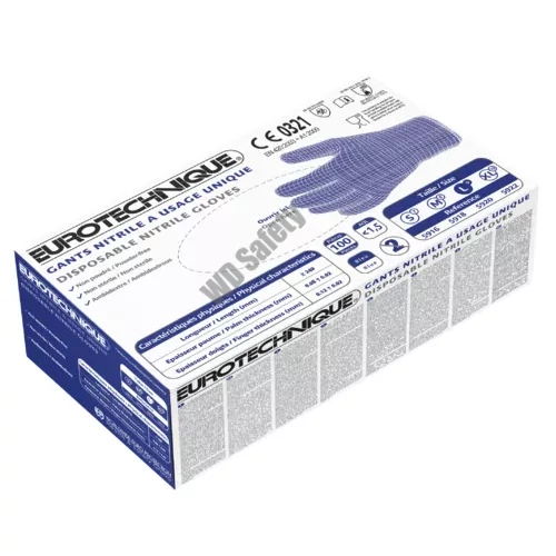 Coverguard 5920 egyszerhasználatos nitril védőkesztyű, púdermentes (100db)