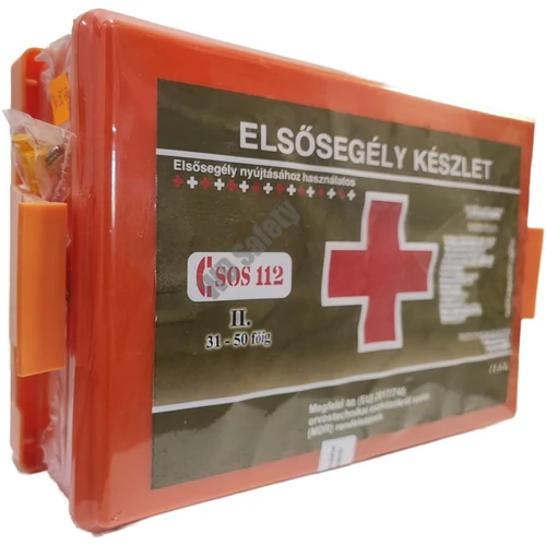 Munkahelyi elsősegély felszerelés II. típus 50 főig