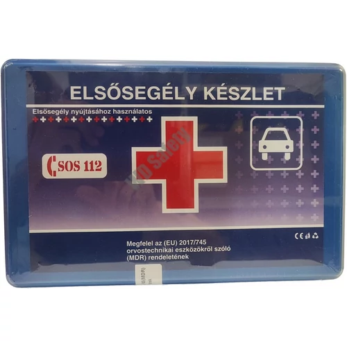 Elsősegély doboz (mentőláda) B. típusú személygépkocsihoz