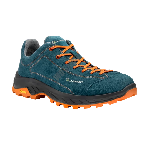 Garsport ROZES LOW túracipő Vibram talppal, kék-narancs