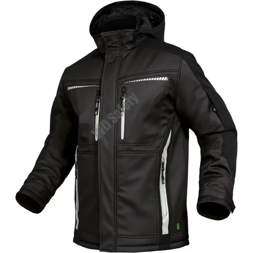 Leib Flex Téli Softshell kabát, antracitszürke-fekete