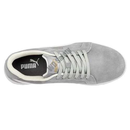 Puma Iconic Suede Grey Low S1PL ESD FO HRO SR munkavédelmi cipő