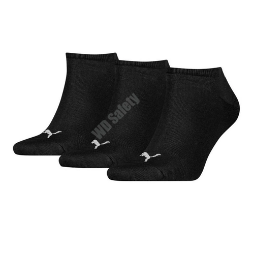 Puma sneaker zokni (3 pár/csomag) fekete