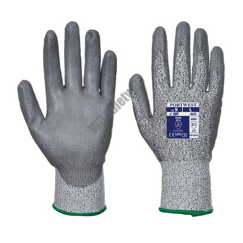 Portwest A620 PU tenyérmártott vágásbiztos kesztyű, Cut 3