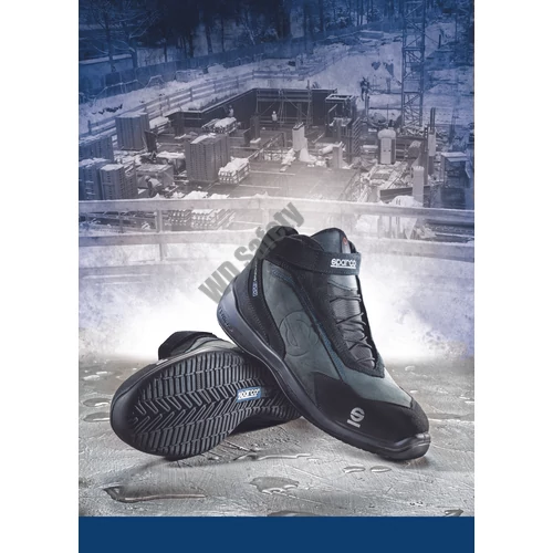 Sparco Racing Evo Clay S3 SRC munkavédelmi bakancs, fekete