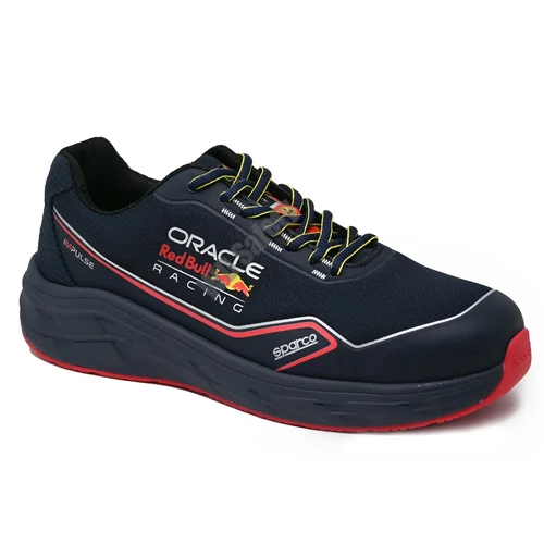 Sparco IMPULSE MILTON Red Bull Racing S1PS SR FO ESD HRO munkavédelmi cipő, kék-piros