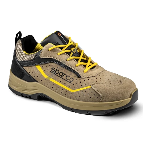 Sparco INDY Colton S1PS ESD SR FO LG munkavédelmi cipő, barna-sárga