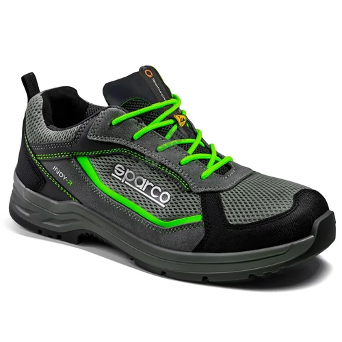 Sparco INDY Sonoma S1PS ESD SR LG munkavédelmi cipő, sötétszürke-fluosárga