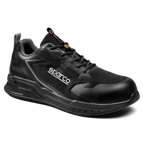 Sparco TURBO CLAMP ESD S1PS SR FO munkavédelmi cipő, fekete-sötétszürke