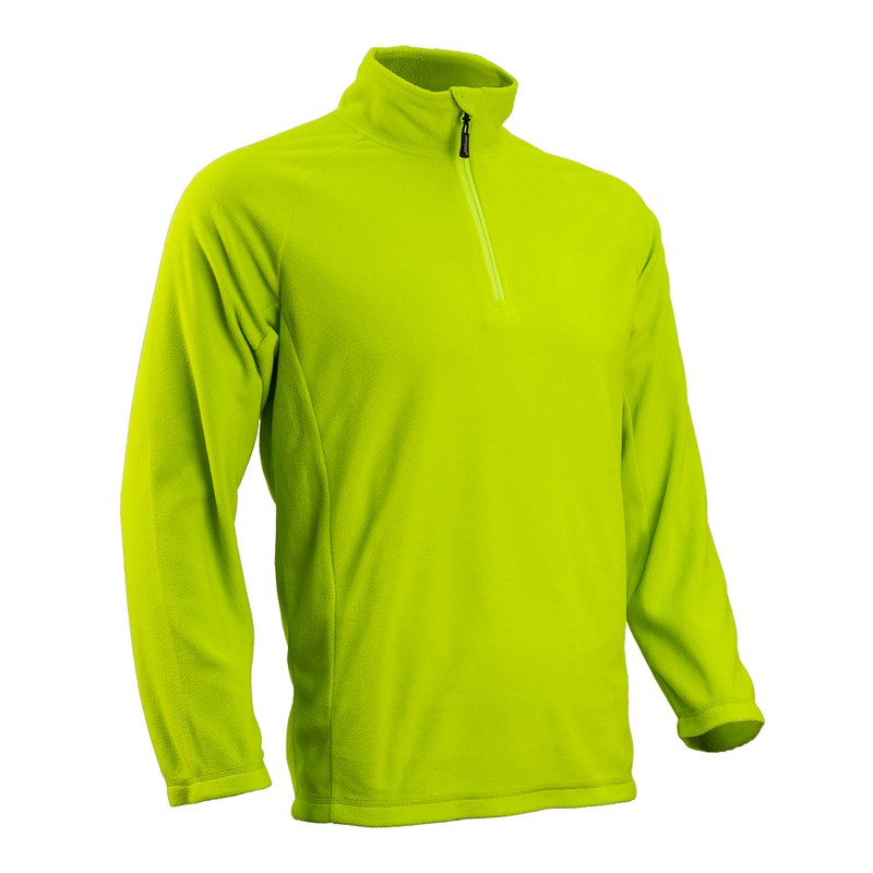 Coverguard MYOGA mikropolár pulóver, lime