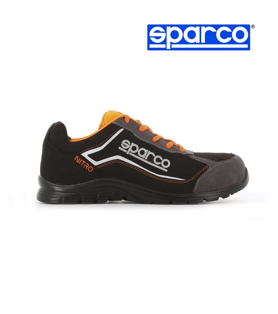 Sparco Nitro Didier S3 SRC munkavédelmi cipő, fekete-szürke